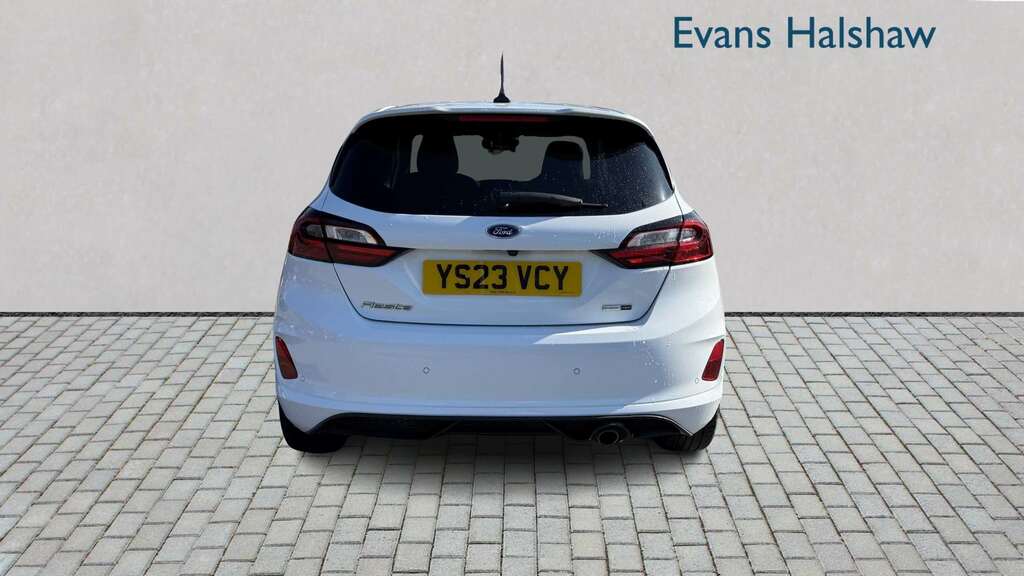 Ford Fiesta 1.0 Ecoboost Hbd Mhev 125 St-line X 2023 YS23VCY White #4
