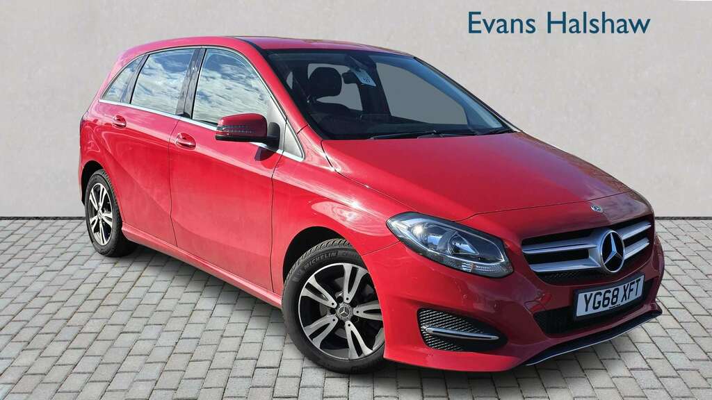 Mercedes-Benz B Class B180 Se 2018 Red
