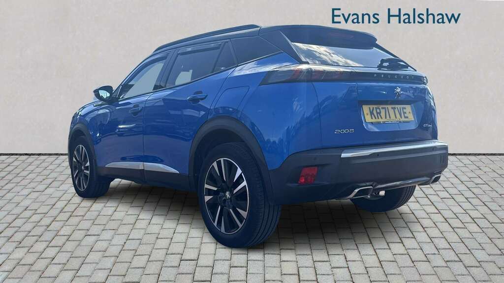 Peugeot 2008 1.2 Puretech 130 Gt Line 2021 KR71TVE Blue #2
