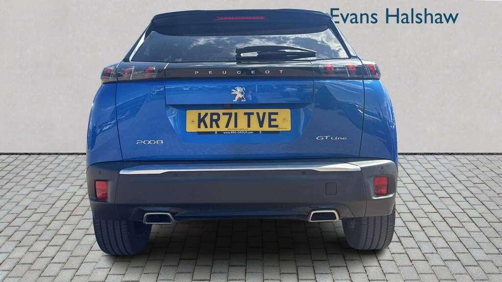 Peugeot 2008 1.2 Puretech 130 Gt Line 2021 KR71TVE Blue #5