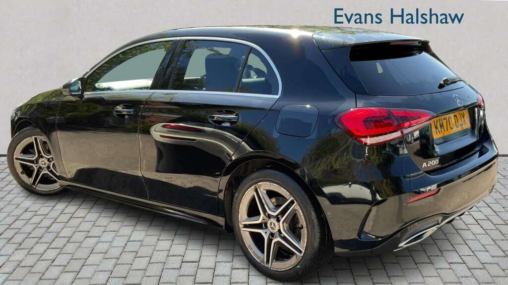 Mercedes-Benz A Class A200 Amg Line 2020 KM70DJX Black #2