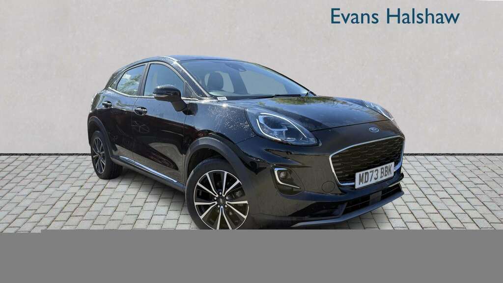 Ford Puma 1.0 Ecoboost Hybrid Mhev Titanium 2023 Black