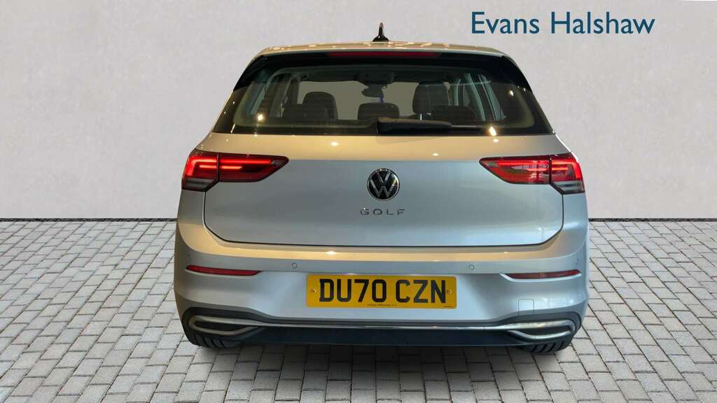 Volkswagen Golf 1.5 Tsi Style 2020 DU70CZN Silver #5
