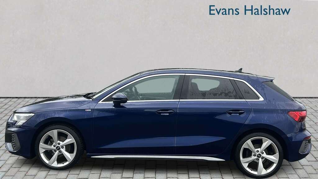 Audi A3 35 Tfsi S Line 2023 SB23CBF Blue #6