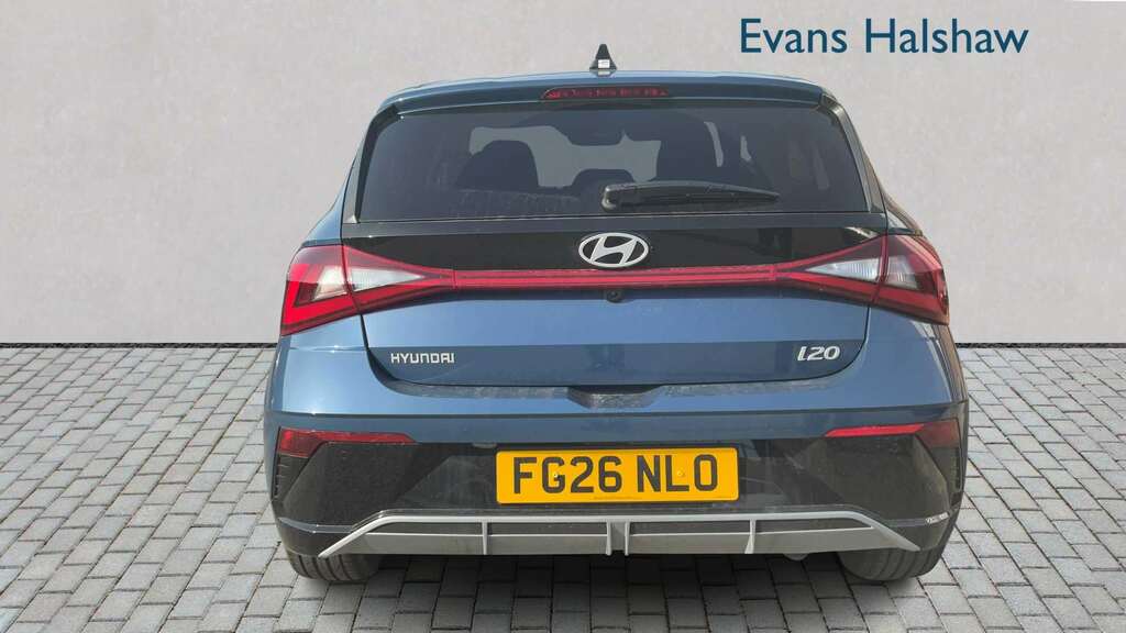 Hyundai I20 1.0T Gdi 90 Tech Line Dct 2026 FG26NLO Blue #5