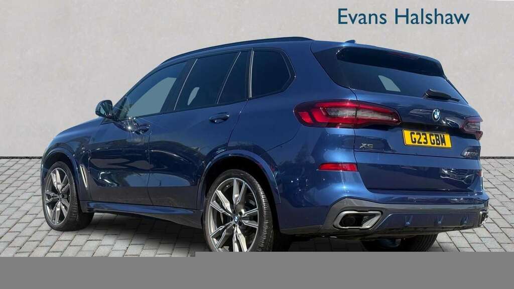 BMW X5 Xdrive M50d 2020 FD70UGY Blue #2