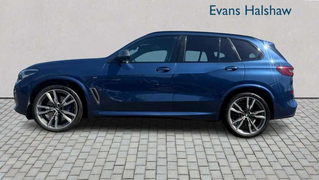 BMW X5 Xdrive M50d 2020 FD70UGY Blue #3