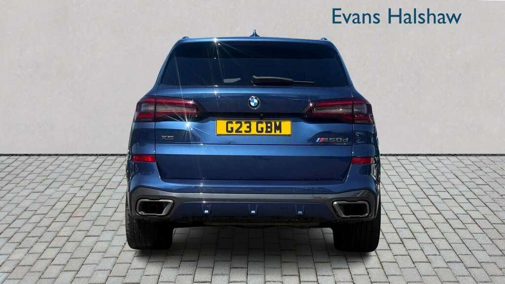BMW X5 Xdrive M50d 2020 FD70UGY Blue #5