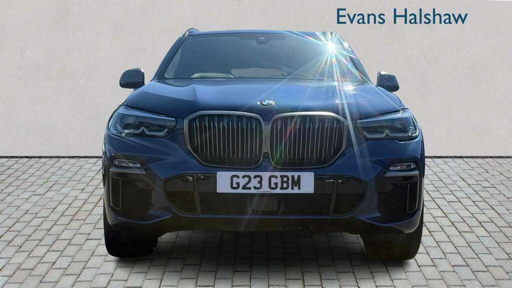 BMW X5 Xdrive M50d 2020 FD70UGY Blue #4