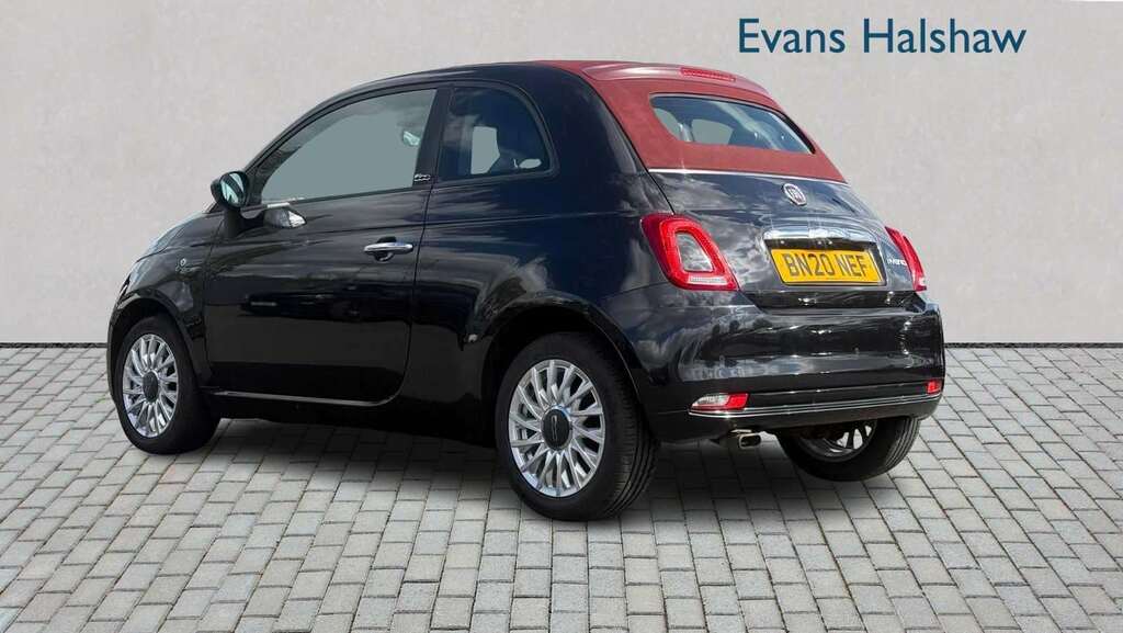 Fiat 500 1.0 Mild Hybrid Lounge 2020 BN20NEF Black #2