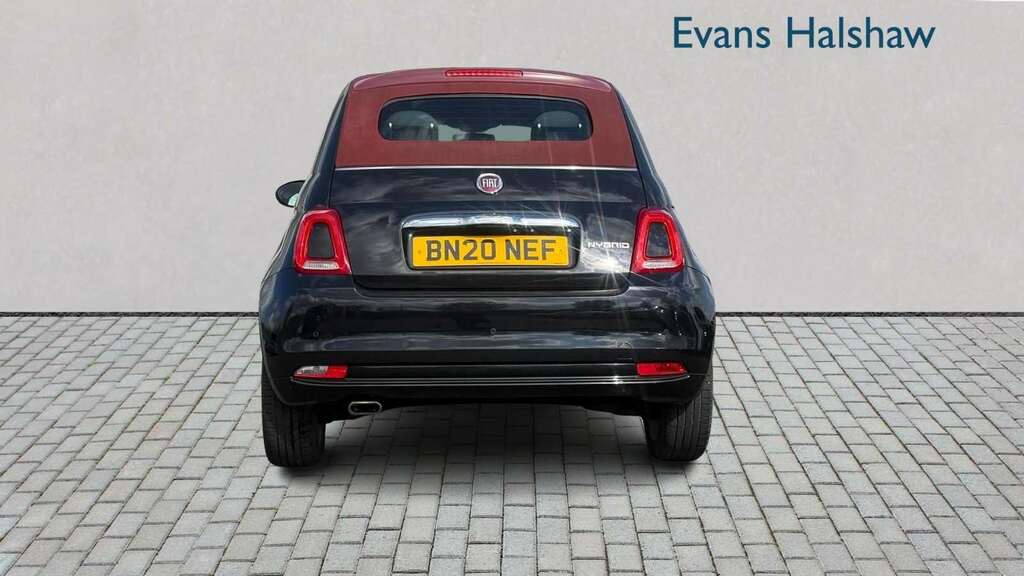 Fiat 500 1.0 Mild Hybrid Lounge 2020 BN20NEF Black #5