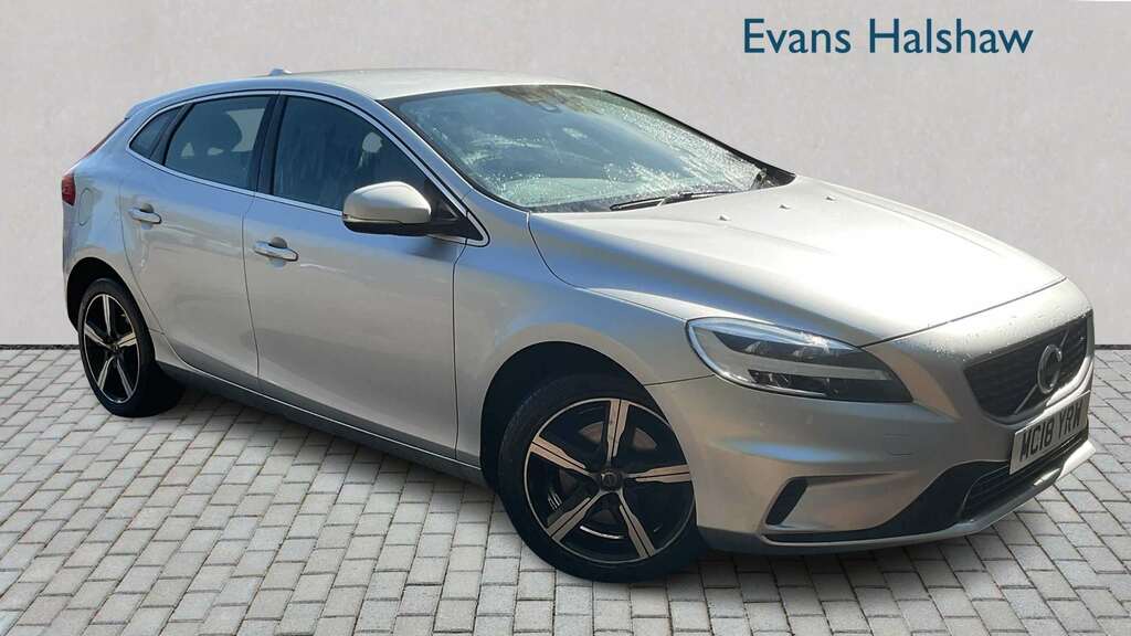 Volvo V40 T2 122 R Design Nav Plus 2018 Silver