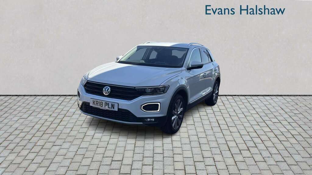 Volkswagen T-Roc 1.5 Tsi Evo Sel 2018 KR18PLN White #2