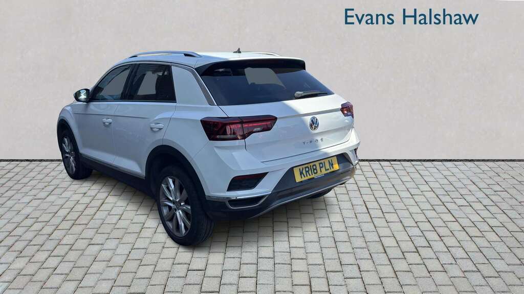 Volkswagen T-Roc 1.5 Tsi Evo Sel 2018 KR18PLN White #3