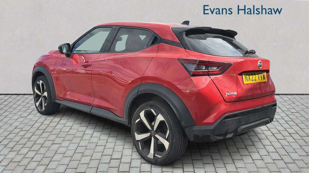 Nissan Juke 1.0 Dig-t 114 Tekna 2022 NX22VVW Red #2