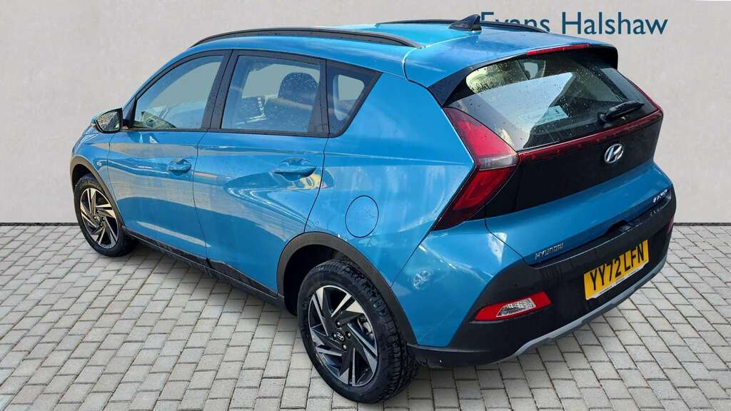 Hyundai Bayon 1.0 Tgdi 48V Mhev Se Connect Dct 2023 YY72LFN Blue #2