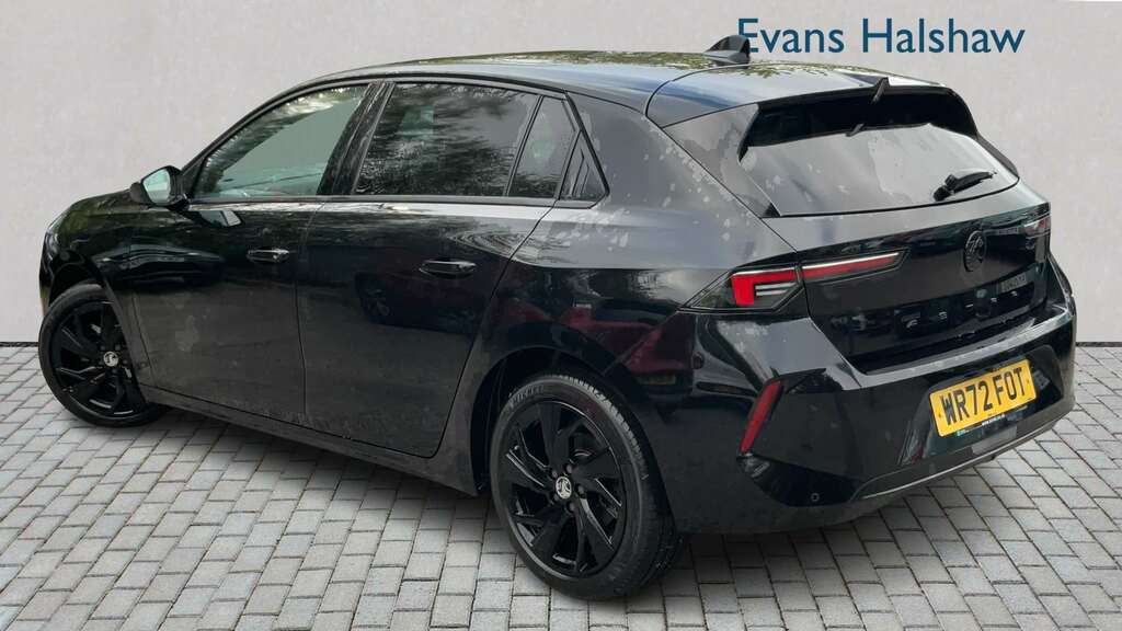 Vauxhall Astra 1.2 Turbo 130 Gs Line 2022 WR72FOT Black #2