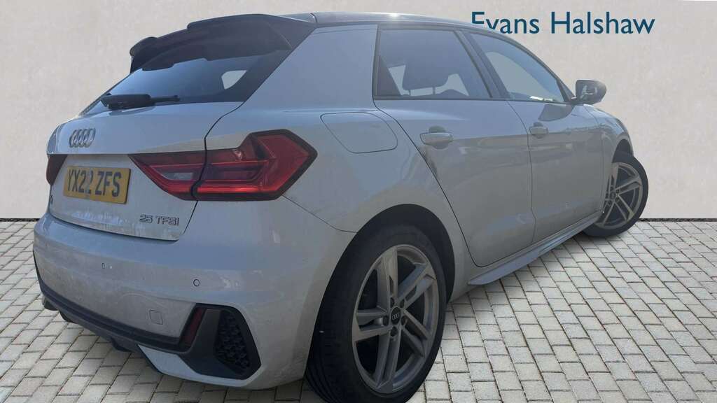 Audi A1 25 Tfsi S Line 2022 YX22ZFS White #2