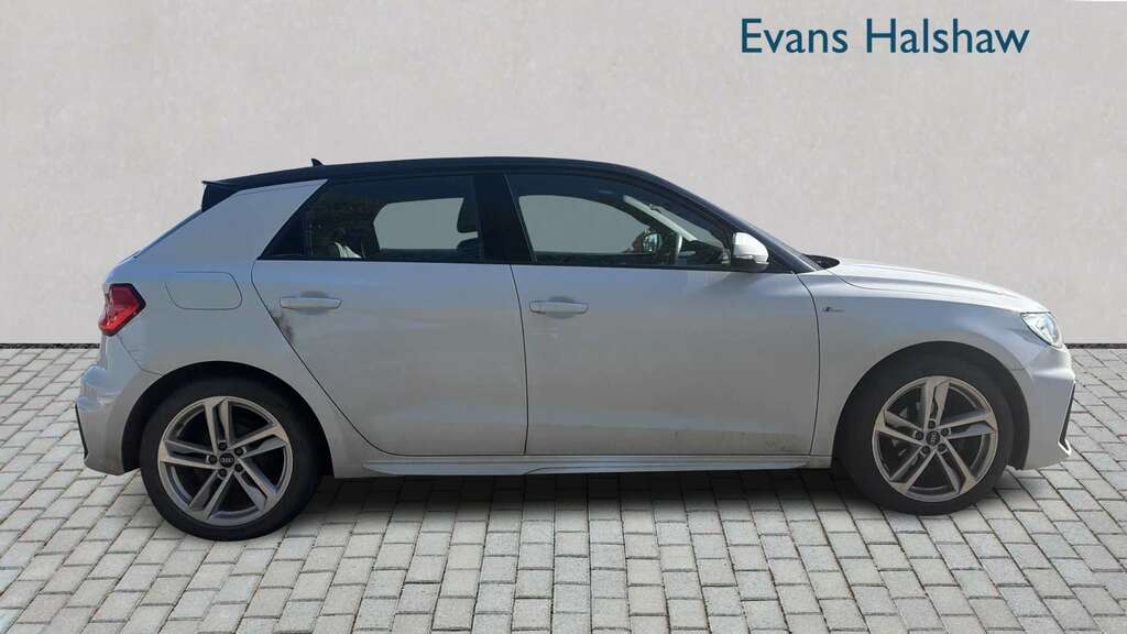 Audi A1 25 Tfsi S Line 2022 YX22ZFS White #3