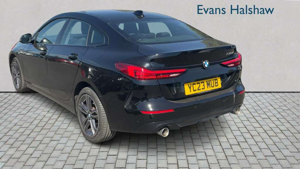 BMW 2 Series 218D Sport Step Live Cockpit Prof 2023 YC23MUB Black #3