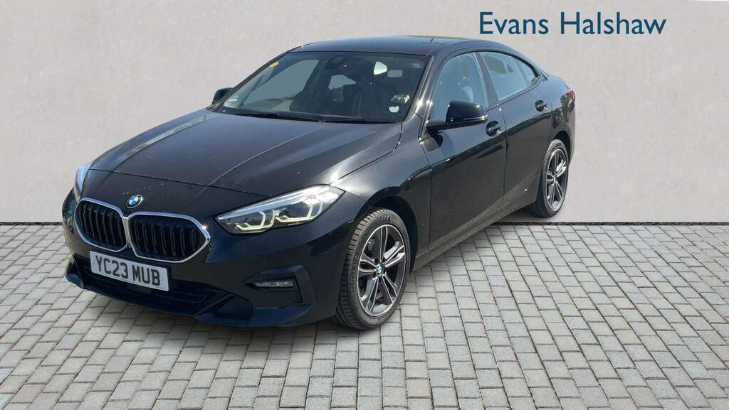 BMW 2 Series 218D Sport Step Live Cockpit Prof 2023 YC23MUB Black #2