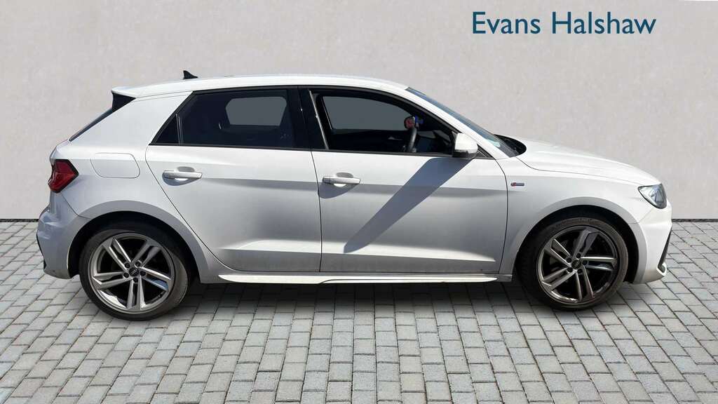 Audi A1 30 Tfsi 110 S Line 2022 SH22GYB White #2