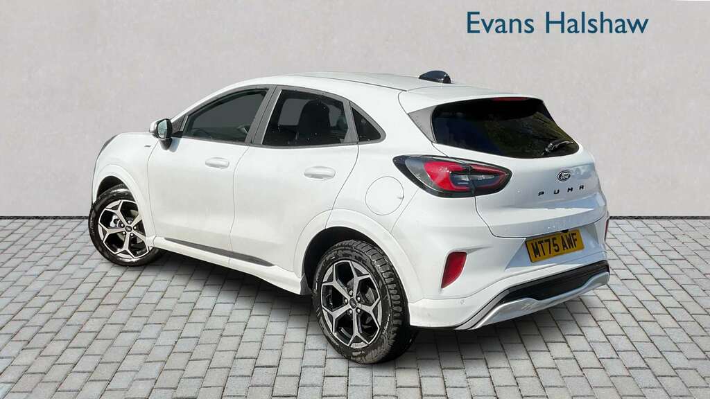 Ford Puma 1.0 Ecoboost Hybrid Mhev St-line 2025 MT75AWF White #4