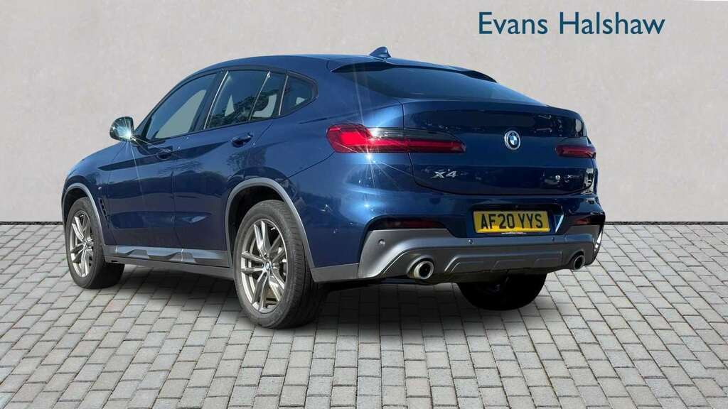 BMW X4 Xdrive20d M Sport X Step 2020 AF20YYS Blue #2