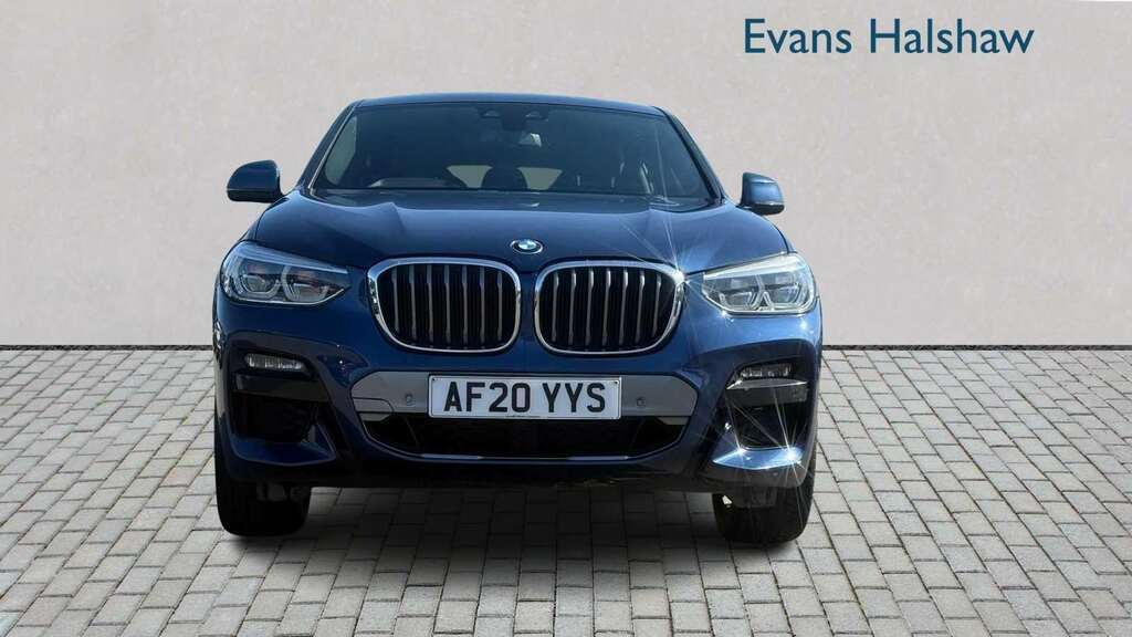 BMW X4 Xdrive20d M Sport X Step 2020 AF20YYS Blue #3