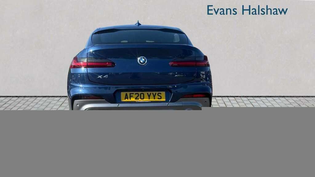 BMW X4 Xdrive20d M Sport X Step 2020 AF20YYS Blue #4