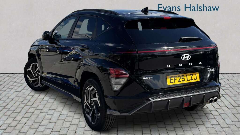 Hyundai Kona 1.6 Hybrid 129 N Line Dct 2025 Black