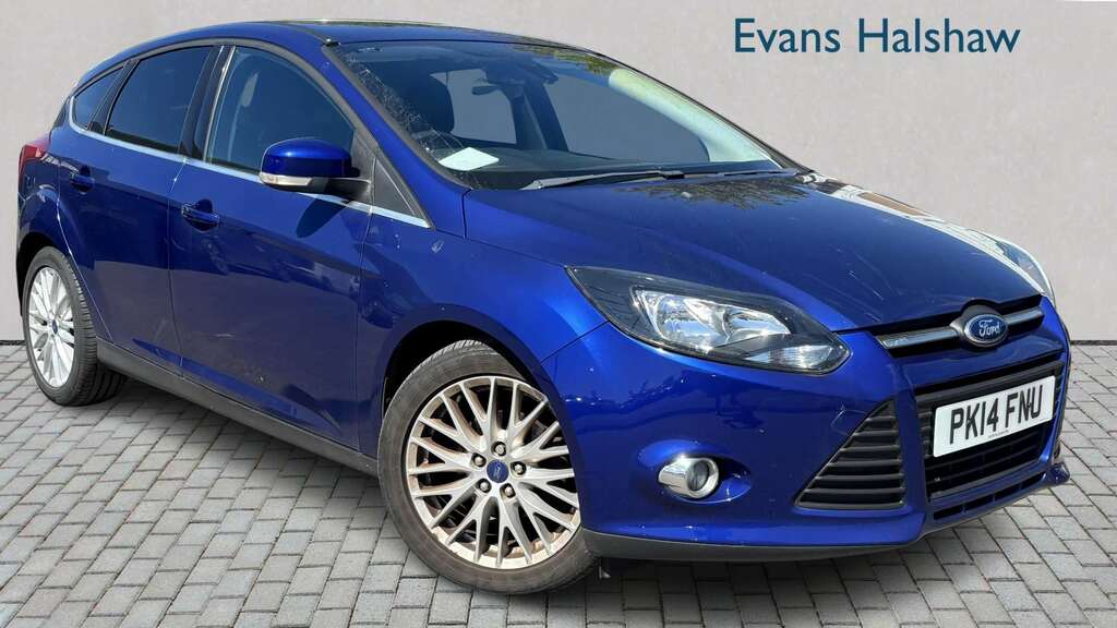 Ford Focus 1.6 Tdci 115 Zetec Navigator 2014 Blue