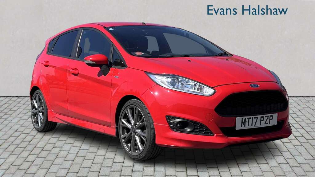 Ford Fiesta 1.0 Ecoboost St-line 2017 Red