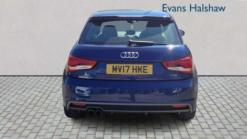 Audi A1 1.4 Tfsi S Line 2017 MV17HKE Blue #5