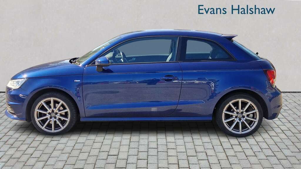 Audi A1 1.4 Tfsi S Line 2017 MV17HKE Blue #3