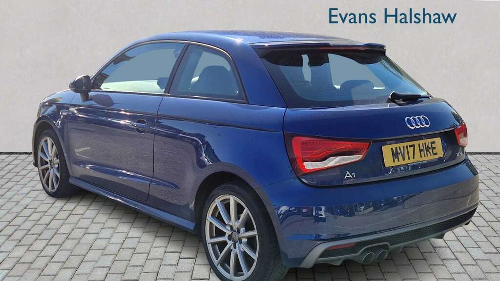 Audi A1 1.4 Tfsi S Line 2017 MV17HKE Blue #2