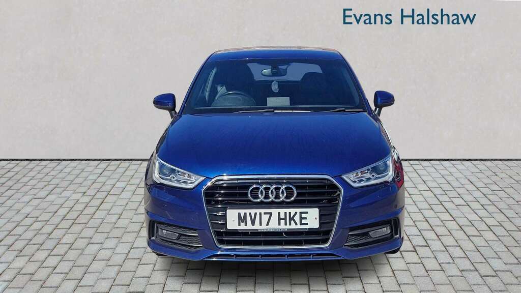 Audi A1 1.4 Tfsi S Line 2017 MV17HKE Blue #4