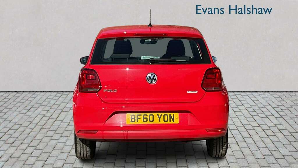 Volkswagen Polo 1.0 75 Se 2016 BF60YON Red #4