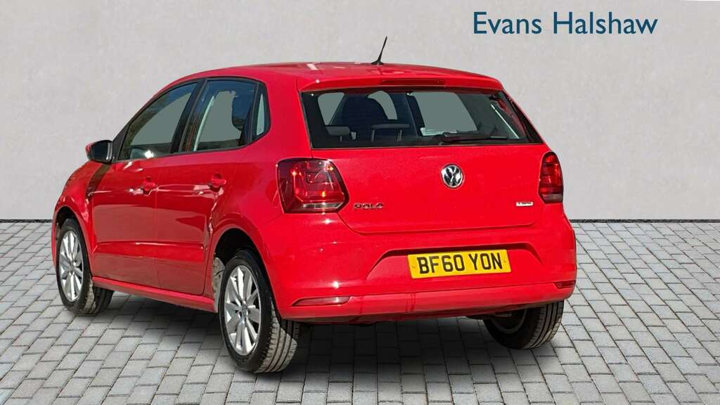 Volkswagen Polo 1.0 75 Se 2016 BF60YON Red #2