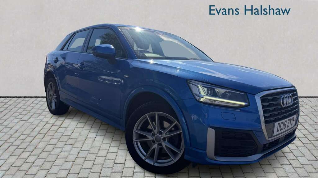Audi Q2 1.4 Tfsi S Line 2018 Blue