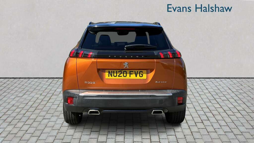 Peugeot 2008 1.2 Puretech 130 Gt Line 2020 NU20FVG Orange #6