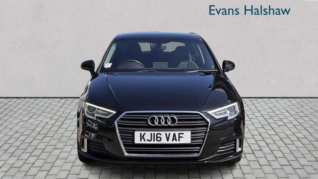 Audi A3 1.4 Tfsi Sport S Tronic 2016 KJ16VAF Black #2