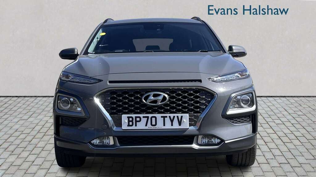 Hyundai Kona 1.6 Gdi Hybrid Premium Dct 2021 BP70TYV Grey #4