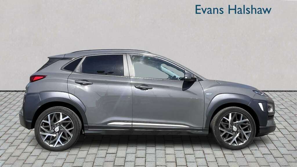 Hyundai Kona 1.6 Gdi Hybrid Premium Dct 2021 BP70TYV Grey #6