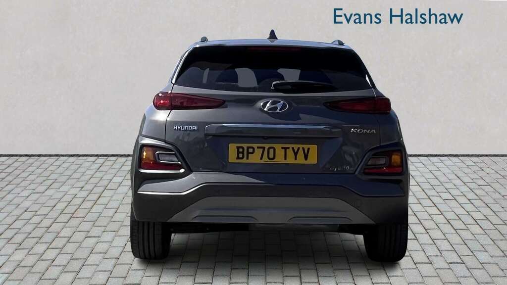 Hyundai Kona 1.6 Gdi Hybrid Premium Dct 2021 BP70TYV Grey #5