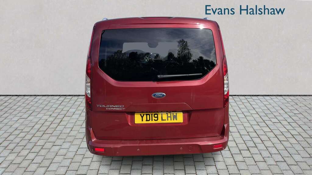 Ford Tourneo Connect 1.5 Ecoblue Titanium 2019 YD19LHW Red #4