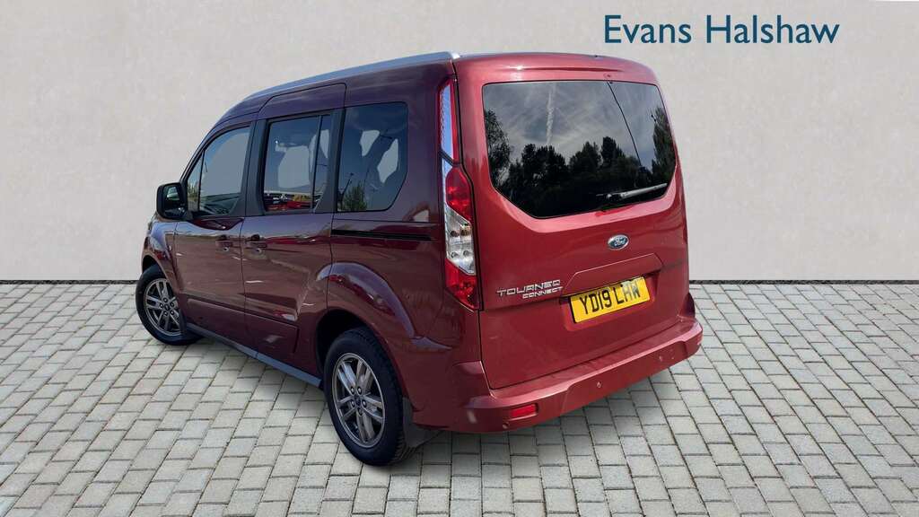 Ford Tourneo Connect 1.5 Ecoblue Titanium 2019 YD19LHW Red #2