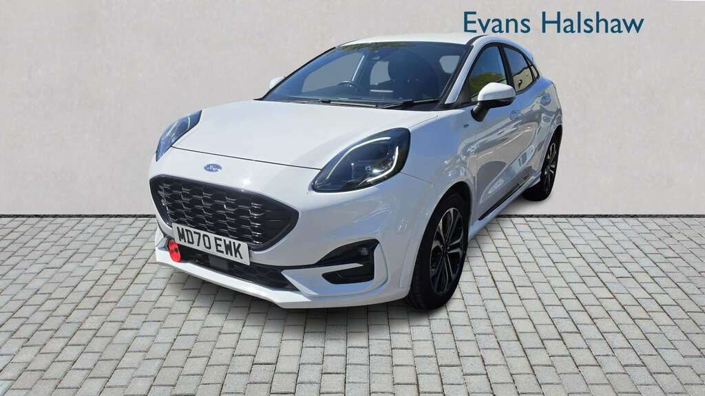 Ford Puma 1.0 Ecoboost Hybrid Mhev St-line 2021 MD70EWK White #2