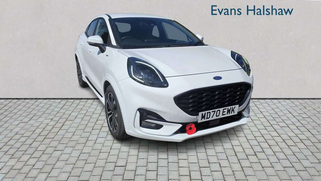 Ford Puma 1.0 Ecoboost Hybrid Mhev St-line 2021 White