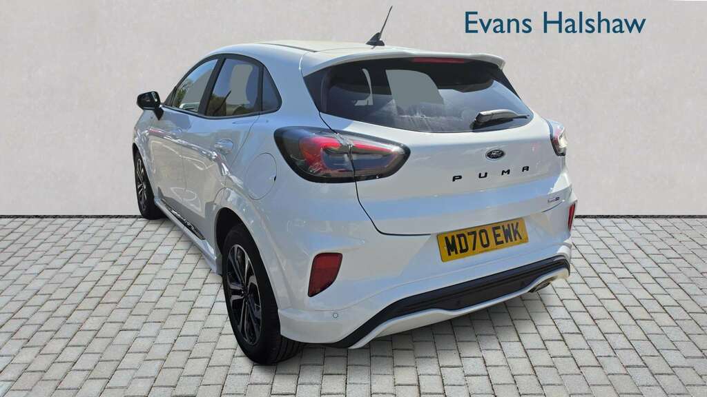 Ford Puma 1.0 Ecoboost Hybrid Mhev St-line 2021 MD70EWK White #3